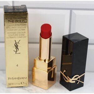 YSL Rouge Pur Couture The Bold Lipstick REVENGED RED 4 Full Size New in Box